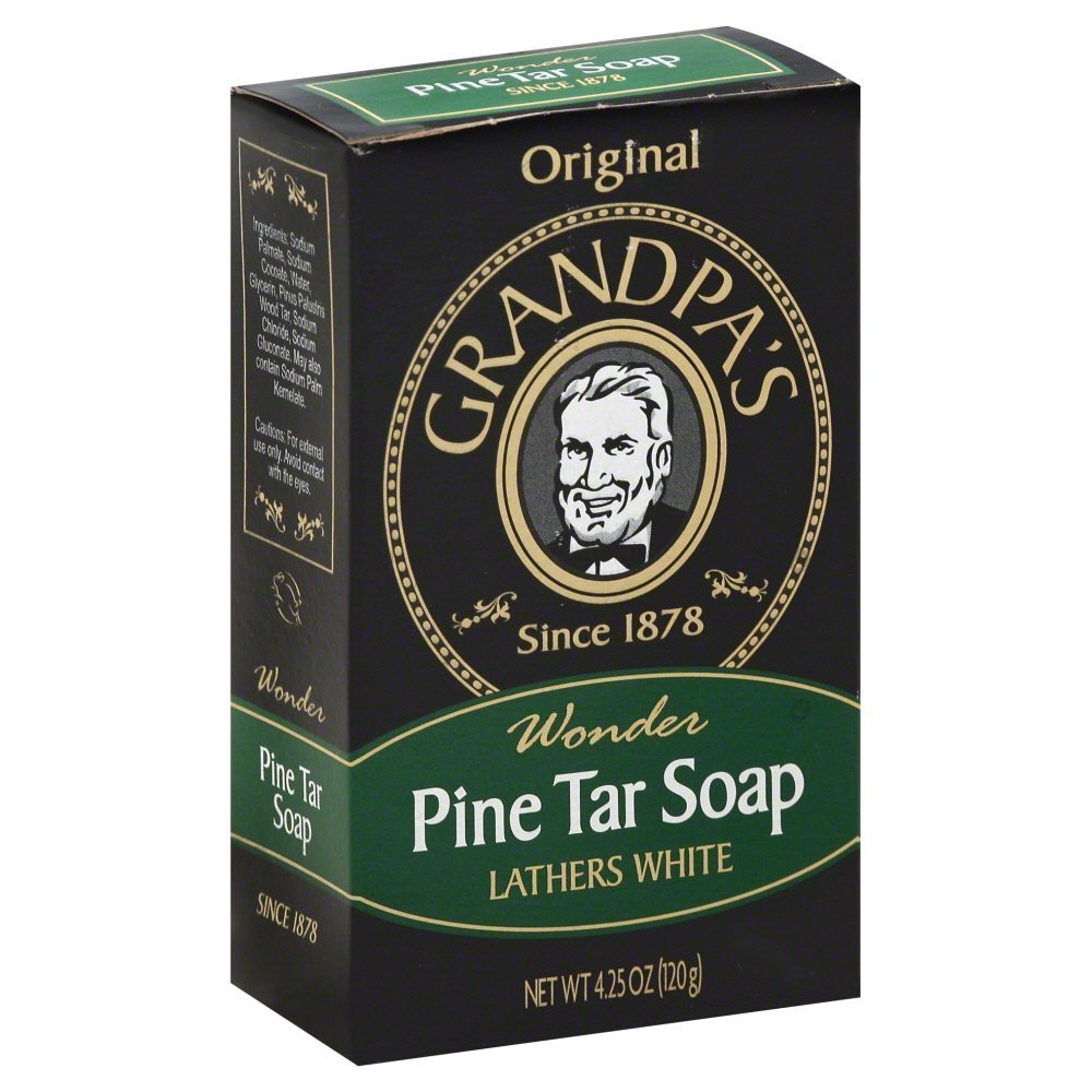 Grandpa Soap Pine Tar 4.25 oz (Pack of 6) Beauty & Personal Care Grandpa's