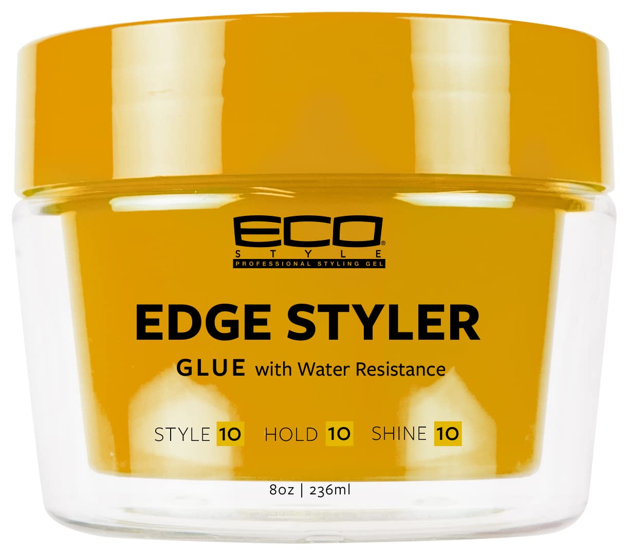 Eco Style Professional Styling Gel Edge Styler Glue With Water Resistance 8 Fl Oz (Pack of 1) Beauty & Personal Care Eco Style