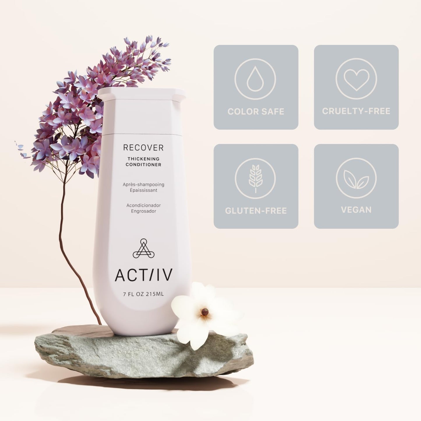 ACTIIV Recover Thickening Conditioner (Unisex) | Supports Optimal Hair Care and Recovery, Strengthens & Hydrates, Promotes Thicker Fuller Hair Beauty & Personal Care ACTIIV