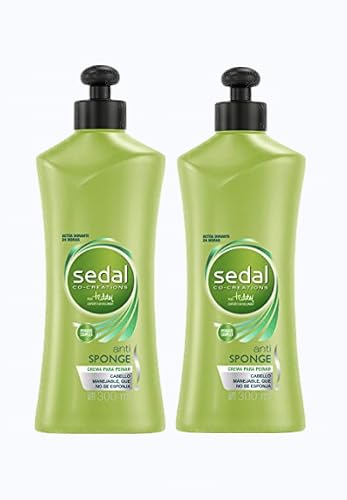 Sedal Anti Sponge con Hydracate Complex Crema para Peinar 300 ml (2 pack) Beauty & Personal Care Sedal
