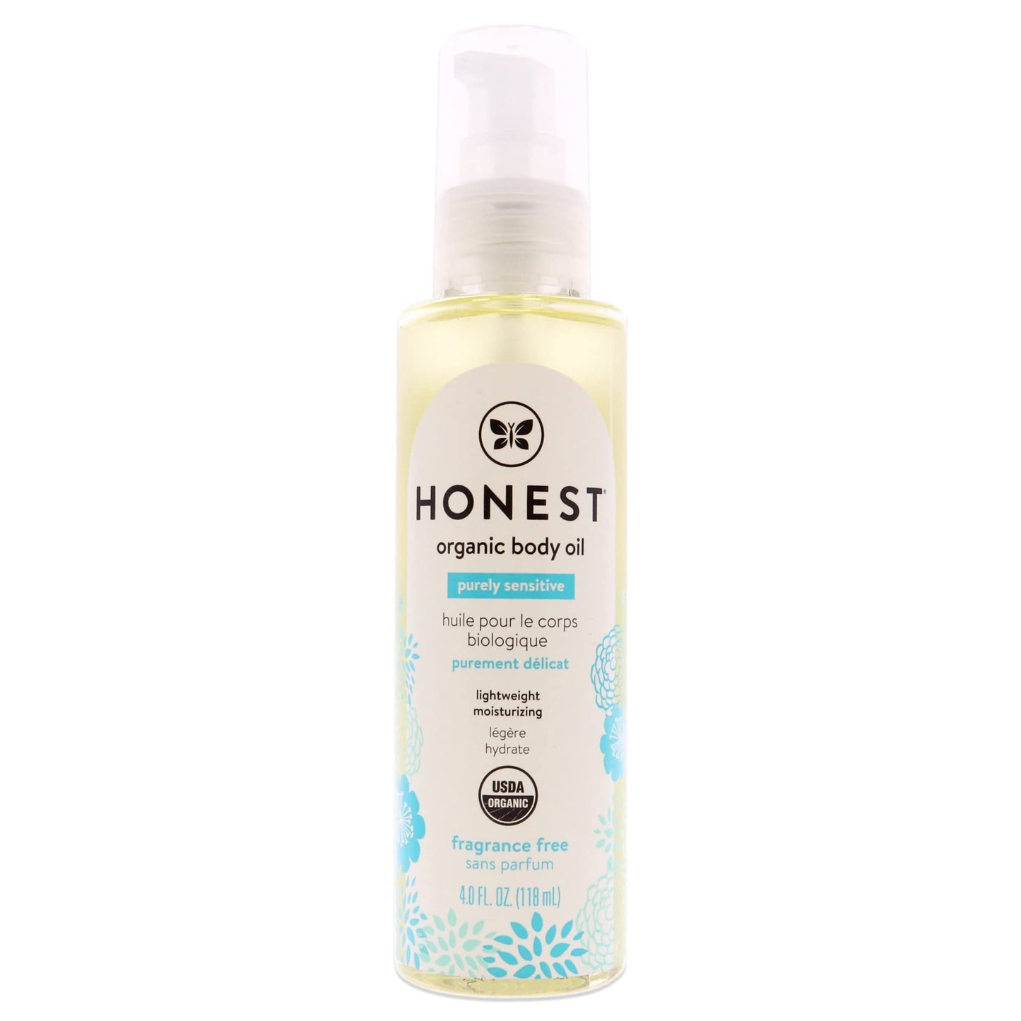 HONEST Body Oil Moisturizer - 4 oz, (158780) Beauty & Personal Care The Honest Company