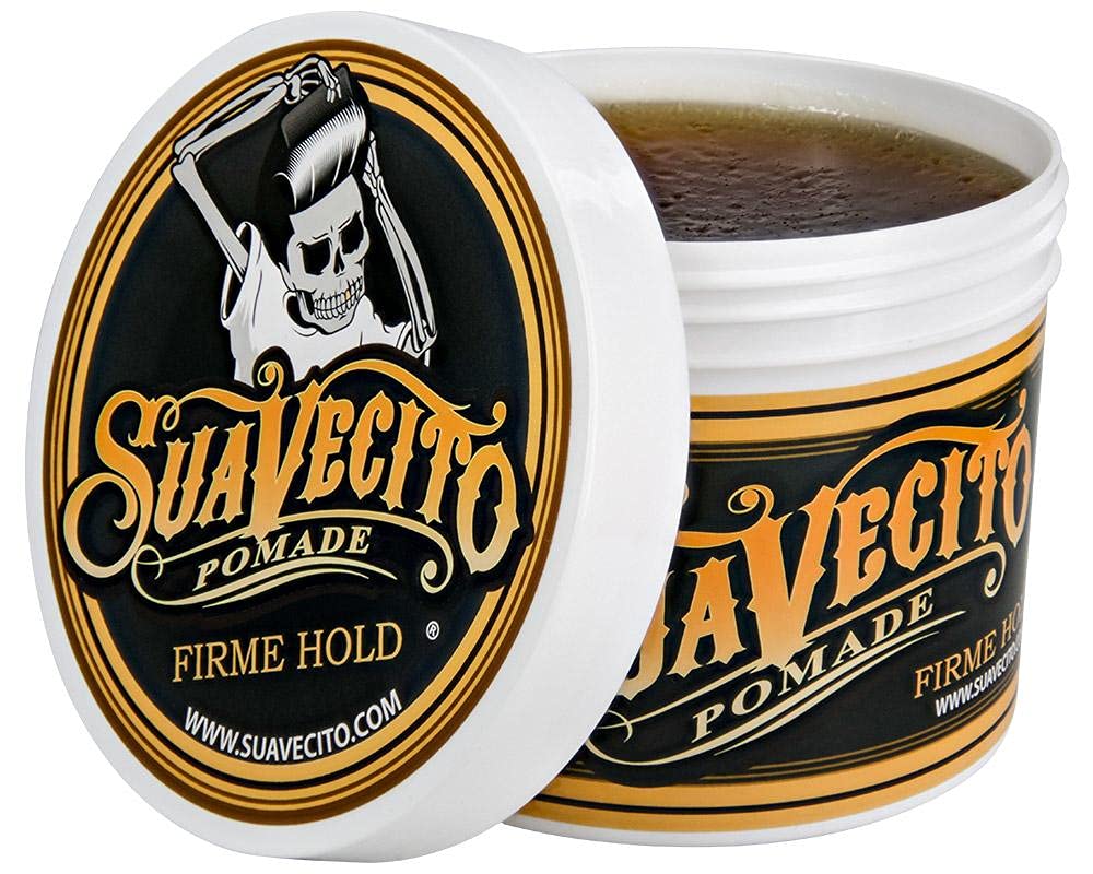 Suavecito Strong Hold Hair Pomade For Men, 32 oz - Medium Shine Water Based Wax Like Flake Free Hair Gel - Easy To Wash Out - All Day Hold For All Beauty & Personal Care Suavecito
