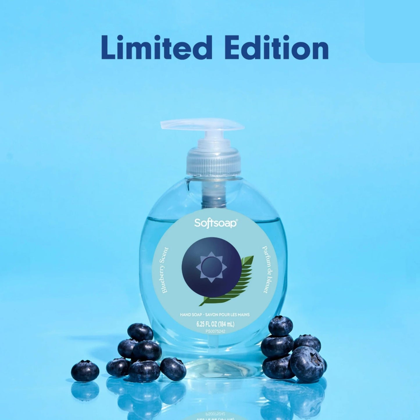 Softsoap Liquid Hand Soap with Pump, Blueberry Scent, 6.25 Fl Oz, 6 Pack (Blueberry - 6 Pack) Beauty & Personal Care Softsoap