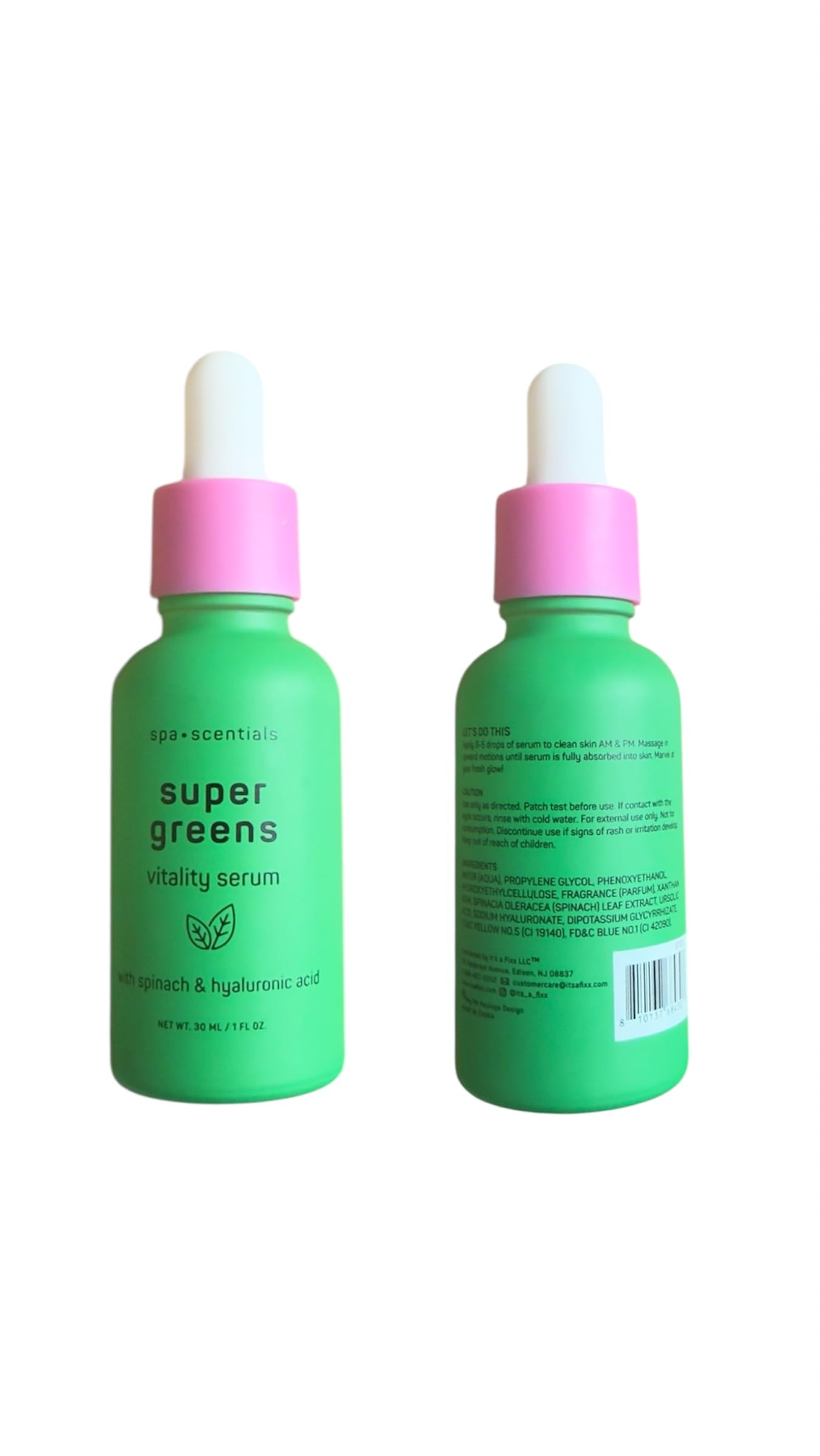 Super Greens Vitality Serum - Glow from the Inside Out Beauty & Personal Care Spa Scentials
