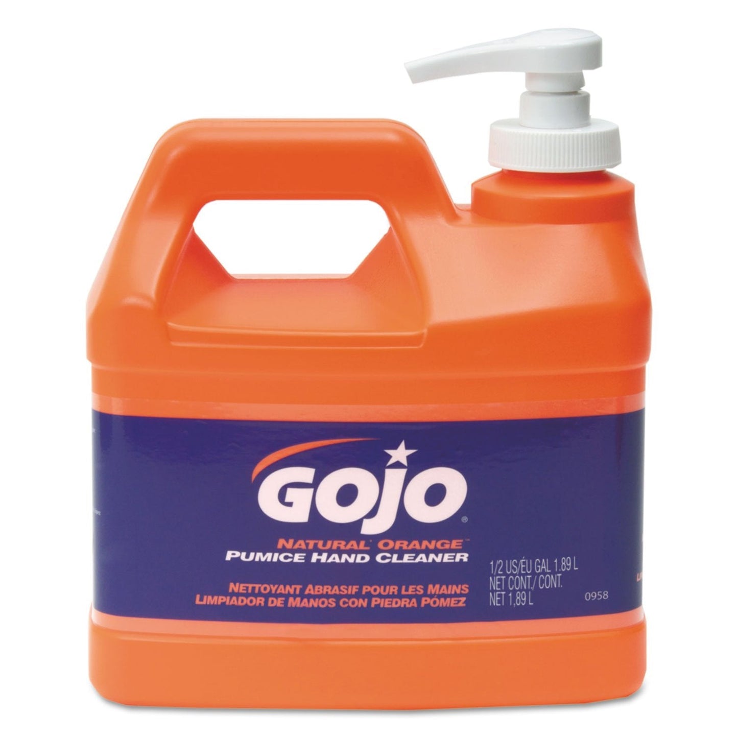Gojo 0958-04-4PK Hand Cleaner (Natural Orange (4/.5Gal) Beauty & Personal Care GOJO