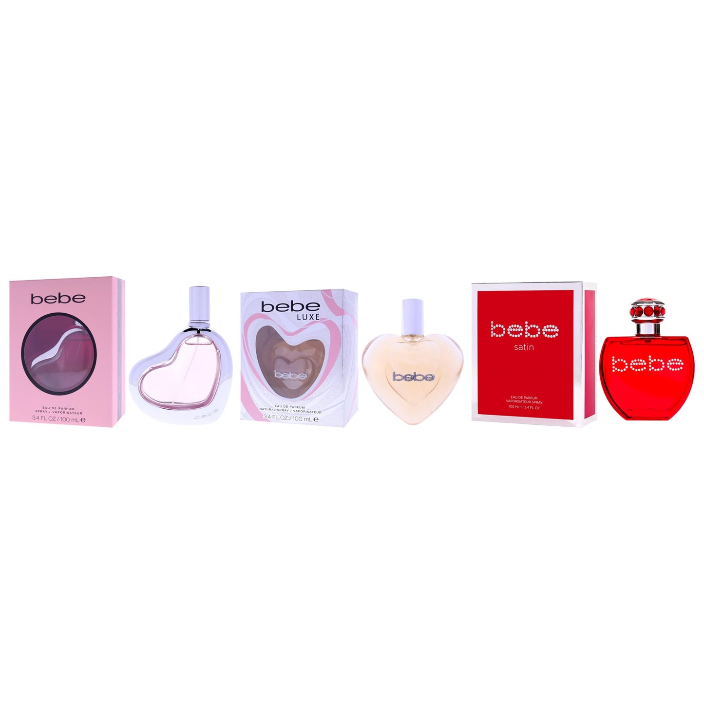 Bebe Bebe Signature Fragrance Collection Kit Premium Gift Set, Complete Care Collection for Women Beauty & Personal Care bebe
