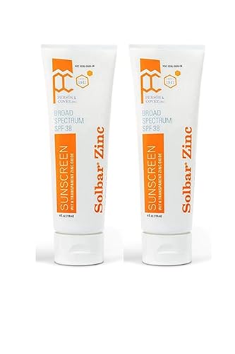 Solbar Zinc Sun Protection Cream SPF 38 4 oz (Pack of 2) Beauty & Personal Care Solbar