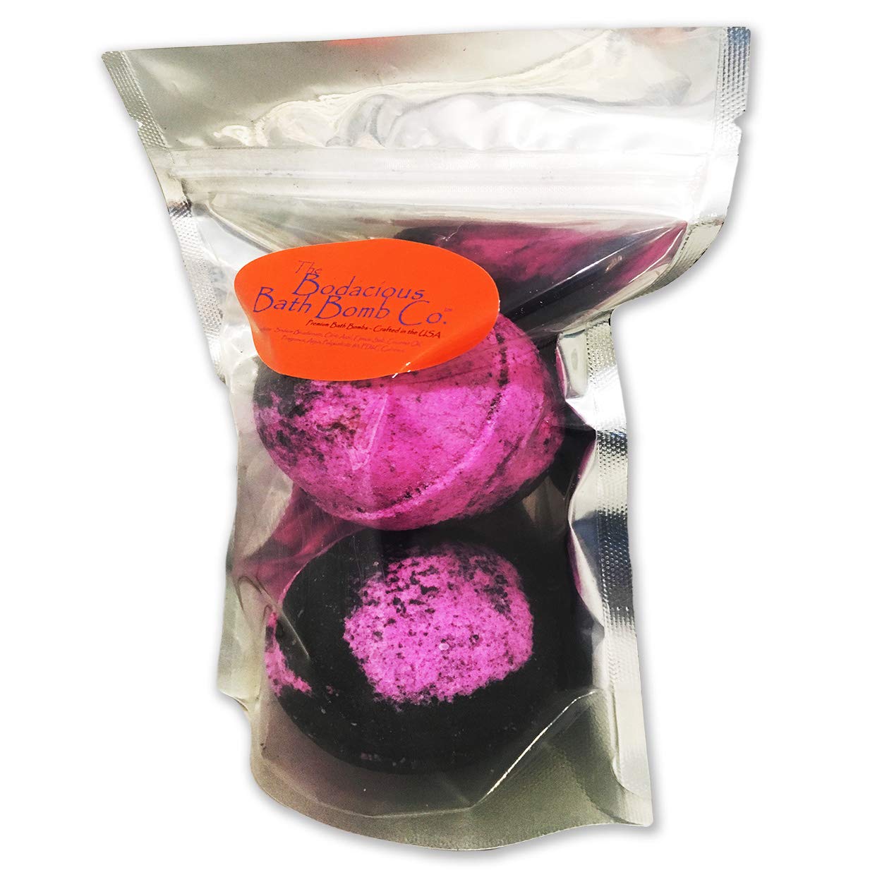 Filthy Kitty Bath Bombs - XL Bright Pink and Black Fizzers for Cat Lovers - Handcrafted, Made in America, 2 Count Beauty & Personal Care Gears Out