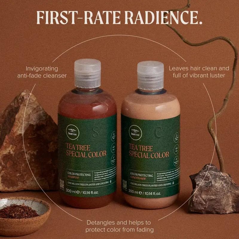 Tea Tree Special Color Conditioner, Conditions + Detangles, Protects Hair Color, For Color-Treated Hair, 10.14 fl. oz. Beauty & Personal Care Tea Tree