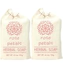 Greenwich Bay Trading Co. Herbal Soaps in a Sack, 6.4oz, Rose Petal, 2 Pack Beauty & Personal Care Greenwich Bay