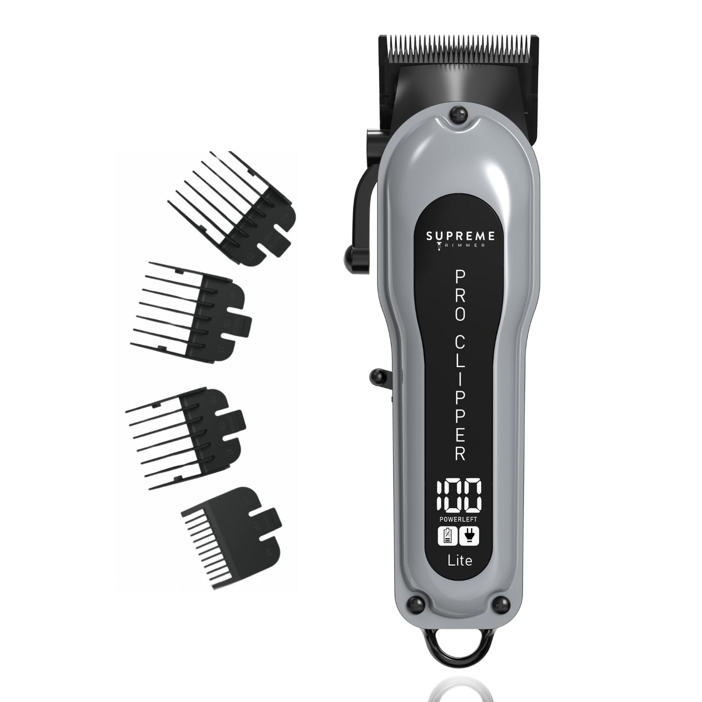 Supreme Trimmer Pro Clipper Lite - 210 Min Run Time Professional Hair Cutting Tool Set + Hair Comb, Scissors & Fade Blade - STC5000 Beauty and Personal Care Supreme Trimmer