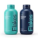 Flakes Anti Dandruff Shampoo and Conditioner Set | Dry, Flaky, & Itchy Scalp Shampoo | Sulfate & Paraben Free for Healthy Hair | Hydrating Shampoo Beauty & Personal Care Flakes