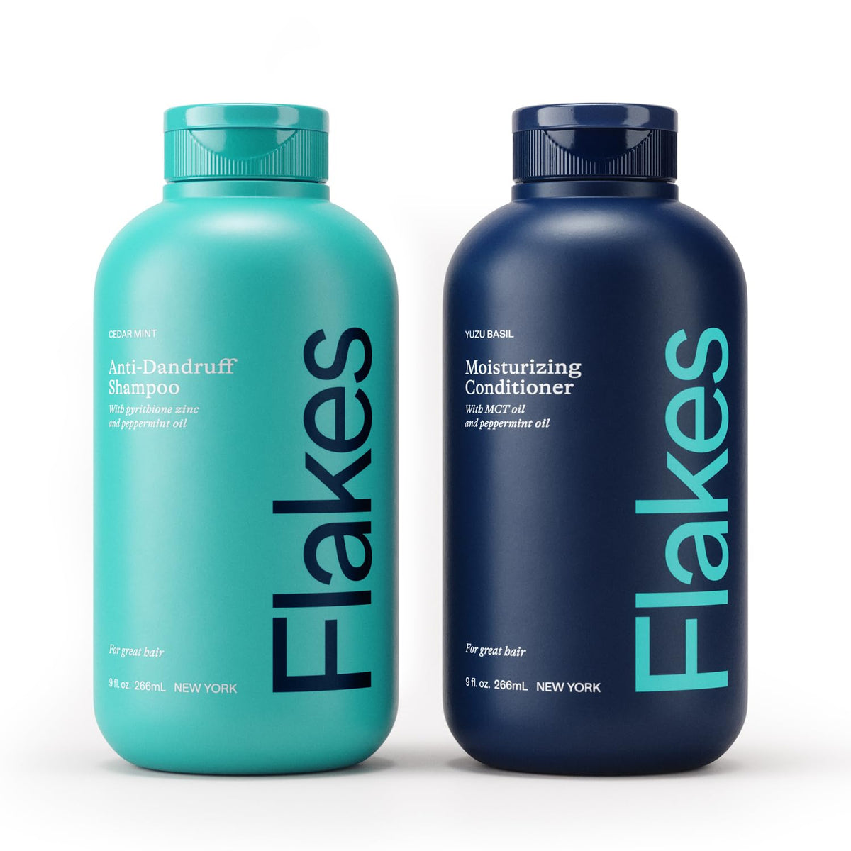 Flakes Anti Dandruff Shampoo and Conditioner Set | Dry, Flaky, & Itchy Scalp Shampoo | Sulfate & Paraben Free for Healthy Hair | Hydrating Shampoo Beauty & Personal Care Flakes