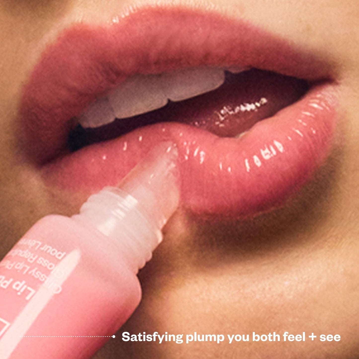Kosas Lip Pulse Lip Plumper Gloss - Non-Sticky Hydrating Lip Gloss with Warming-Cooling Tingle, Mirror Shine Finish, Visibly Fuller Lips, Love Potion Beauty & Personal Care Kosas