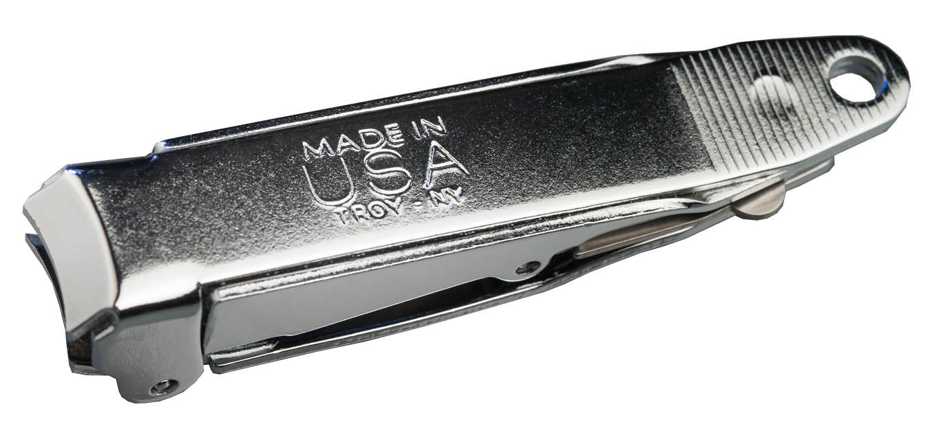 No-mes Fingernail Clipper, Catches Clippings, Built-in Nail File, Made in USA Beauty & Personal Care No-mes