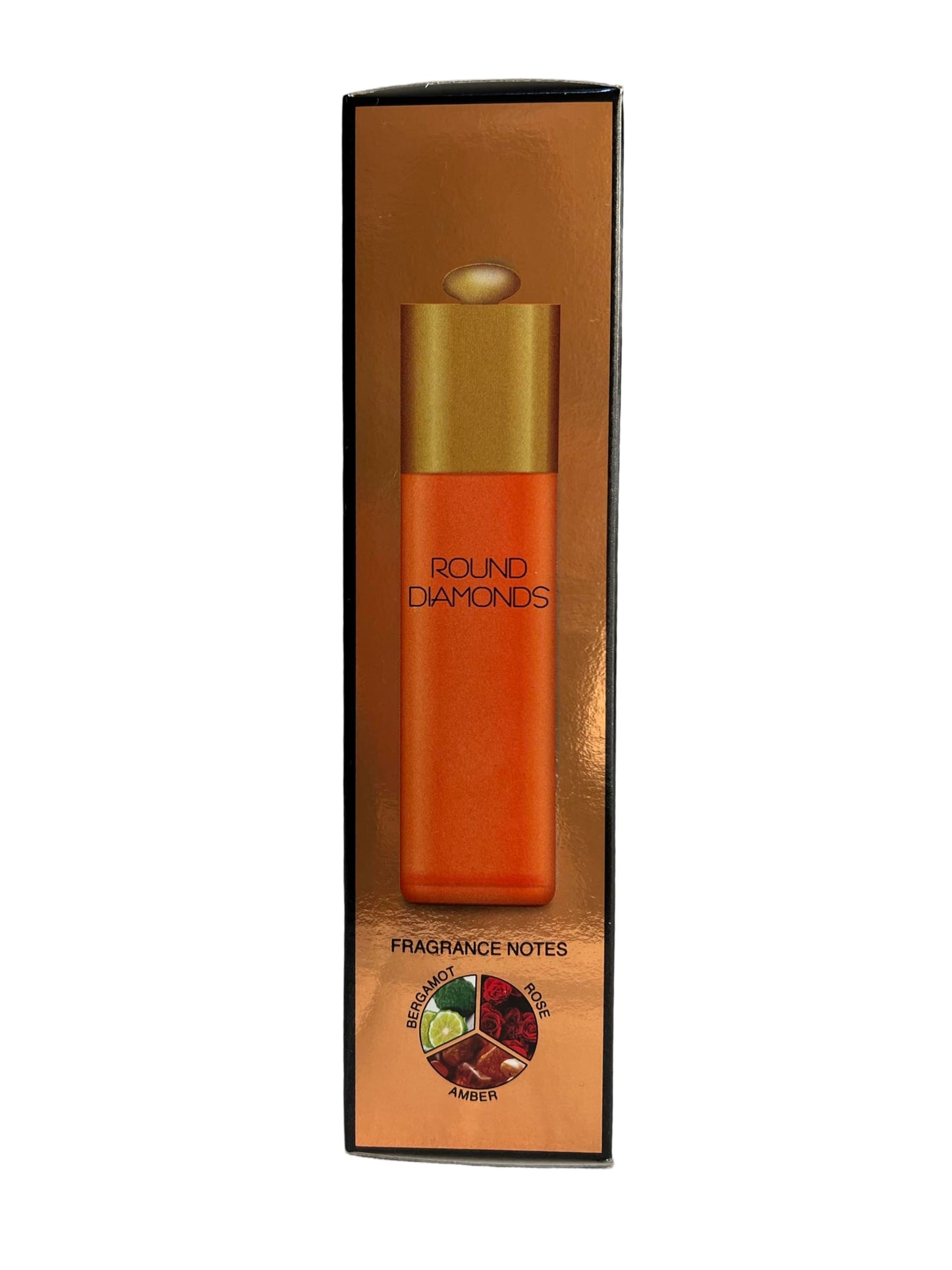 ROUND DIAMONDS Eau de Parfum for Women, 3.4 Fl Oz, Notes: Rose, Amber, Bergamot Beauty & Personal Care Belcam Beauty