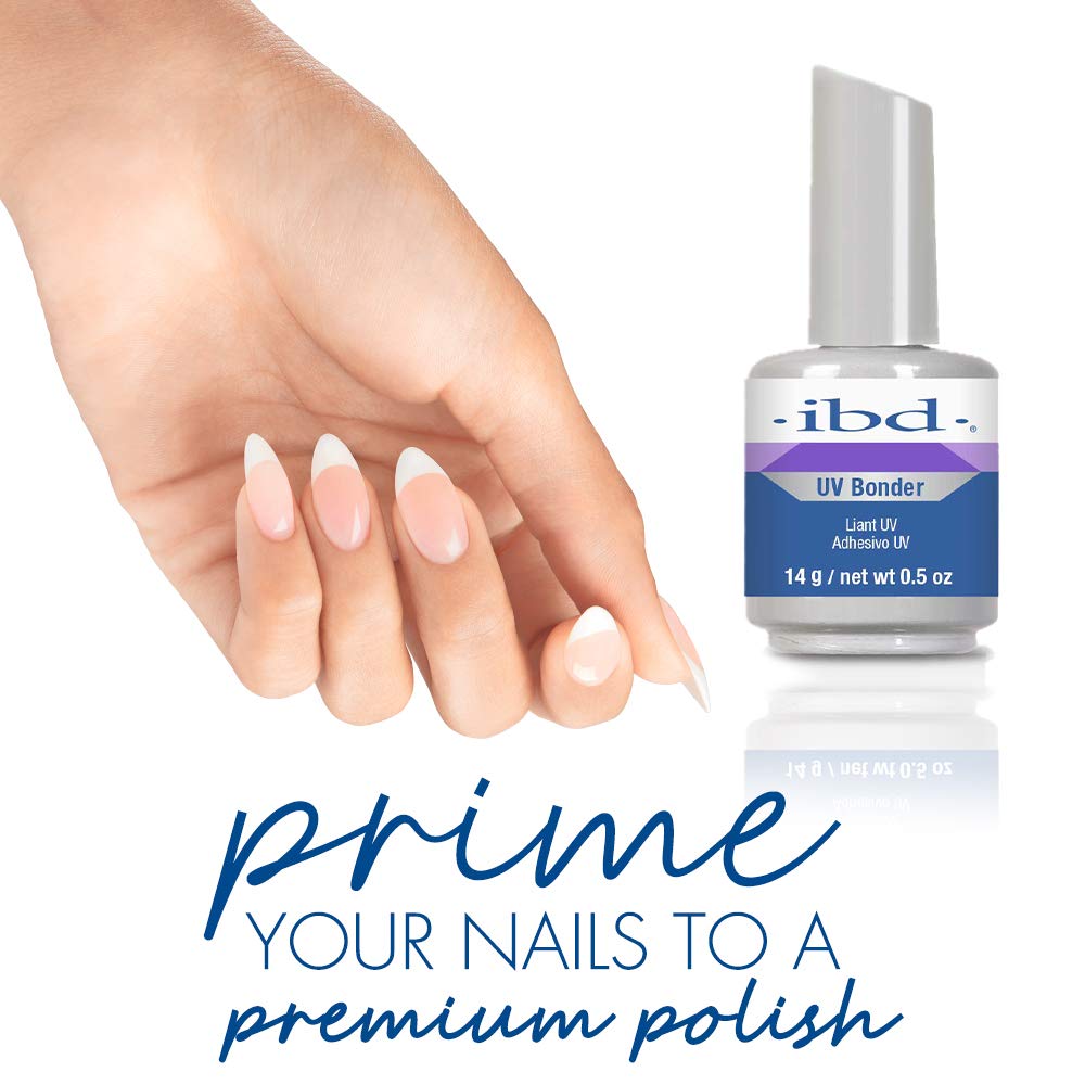 IBD UV Bonder for Excellent Adhesion, Great for Nail Gels and Acrylic Nails 0.5 oz Beauty & Personal Care IBD