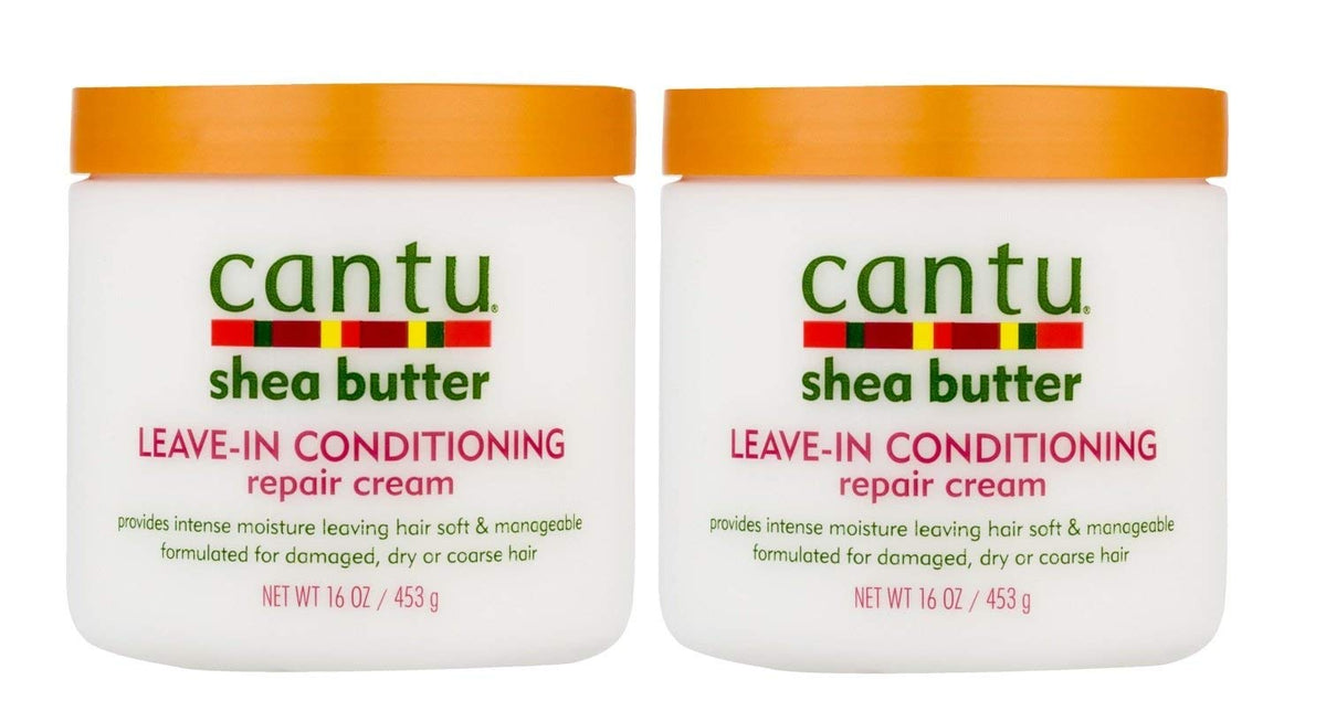 Cantu Shea Butter Leave-In Conditioning Repair Cream, 16 Ounce (Pack of 2) Beauty & Personal Care Cantu