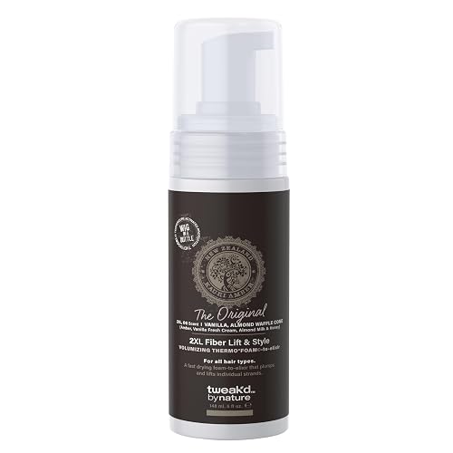 Tweak’d by Nature - 2XL Fiber Lift & Style Volumizing Foam, Hydrating (5oz) Beauty & Personal Care Tweak'd by Nature