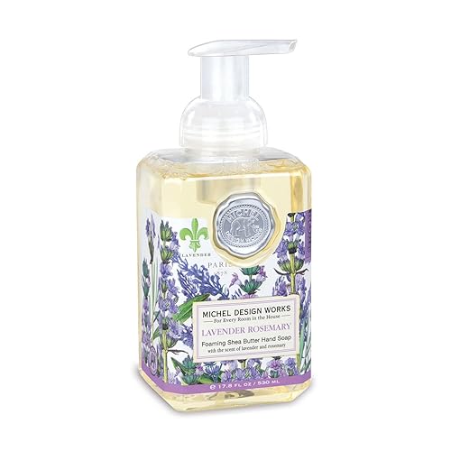 Michel Design Works Foaming Hand Soap, Lavender Rosemary, 17.8 Fl Oz Beauty & Personal Care Michel Design Works