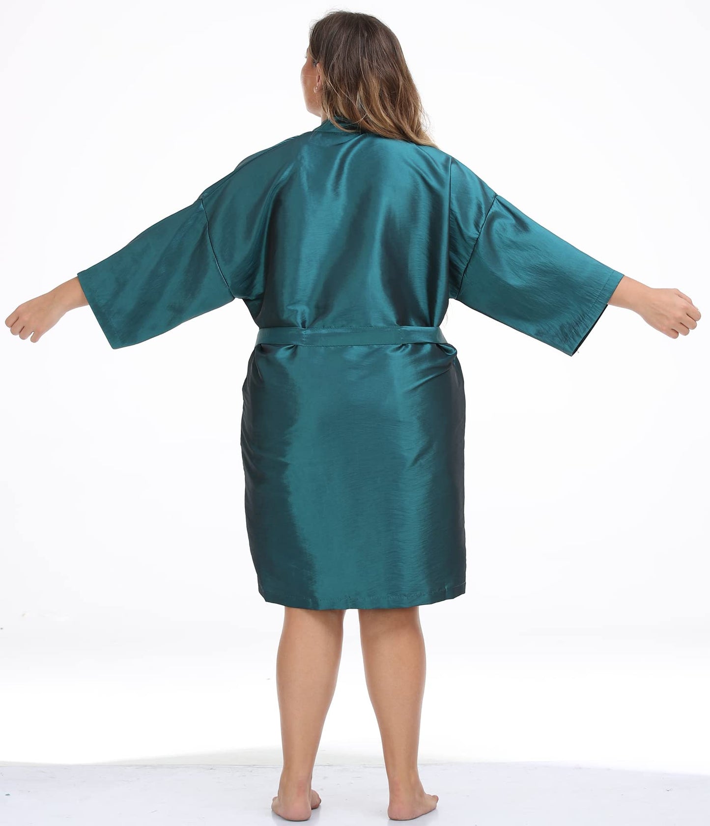 PERFEHAIR Salon Client Gown Robes Cape, Hair Salon Smock for Clients- Kimono Style-(Blue) Beauty & Personal Care PERFEHAIR