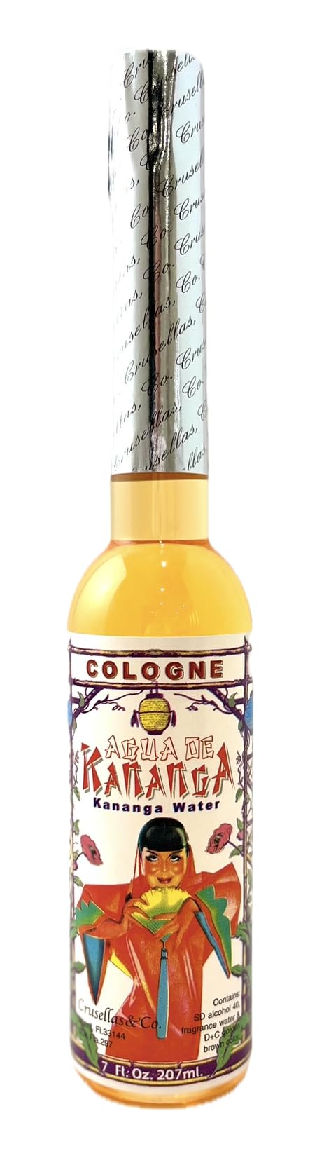 Crusellas Kananga Water (Agua de Kananga) Cologne 7 Fl. Oz. Beauty & Personal Care Crusellas