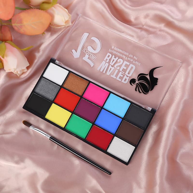Water based colors painted body and face (WTCOLOR11) Beauty & Personal Care MayGirl