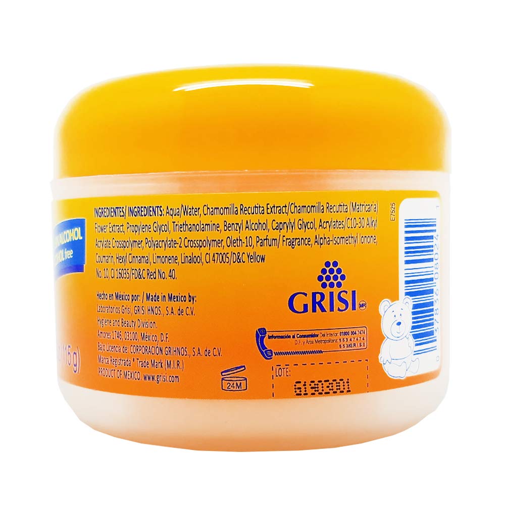 Ricitos de Oro Chamomile Hair Gel -Preserves Natural Color, Non-Greasy, Alcohol Free, Hypoallergenic, Tear-Free, Gentle Daily Use - Baby, Kids Hair Beauty & Personal Care Ricitos de Oro
