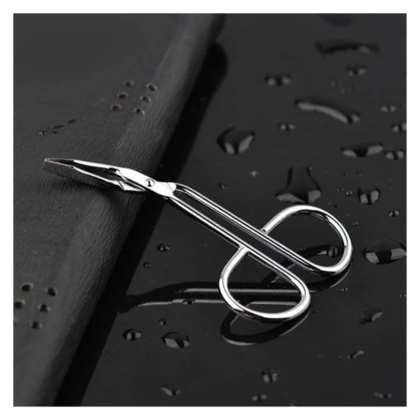 Stainless Steel Scissors Shaped Eyebrow Clip Tweezers Clamp Clipper Tool Stainless Steel Eyebrow Removal Tool Make Up Beauty and Personal Care CCZKXZXY