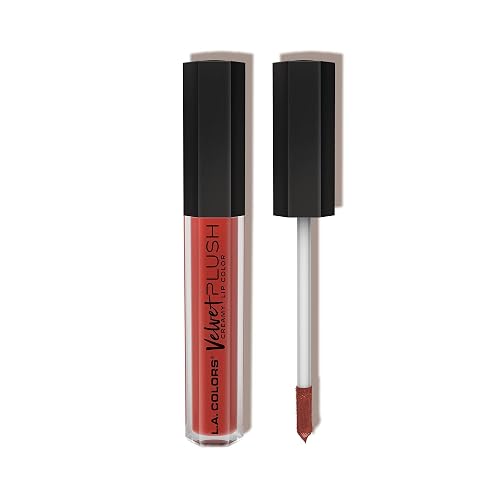 L.A. COLORS Velvet Plush Creamy Lip Color, Velour CLC666 Beauty & Personal Care L.A. COLORS
