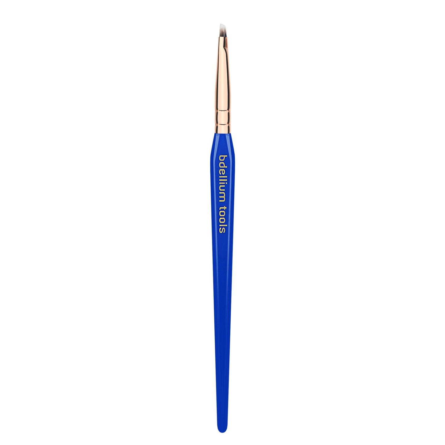 Bdellium Tools Professional Makeup Brush - Golden Triangle 760 Liner/Brow - With All Vegan and Soft Synthetic Fibers, For Eyes & Brows (Blue, 1pc) Beauty & Personal Care BDELLIUM TOOLS