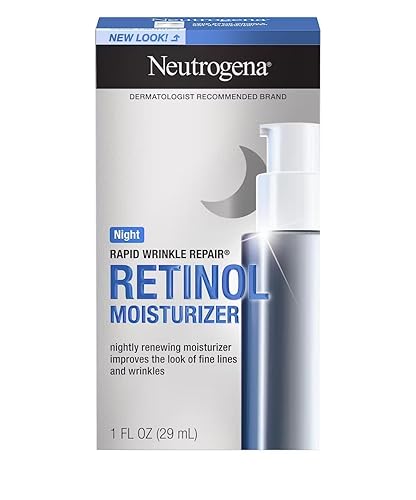 Neutrogena Rapid Wrinkle Repair Anti-Wrinkle Night Accelerated Retinol SA Facial Moisturizer, 1 fl. Oz Beauty & Personal Care Neutrogena