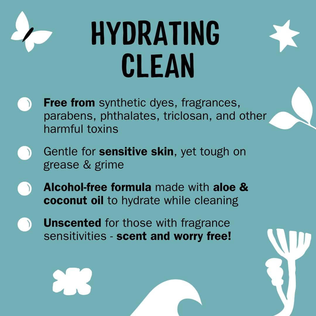 Molly's Suds Foaming Hand Soap - Made with Aloe and Coconut Oil | Moisturizing Hand Wash | Clean Ingredients, Infused with Essential Oils | Unscented Beauty & Personal Care Molly's Suds