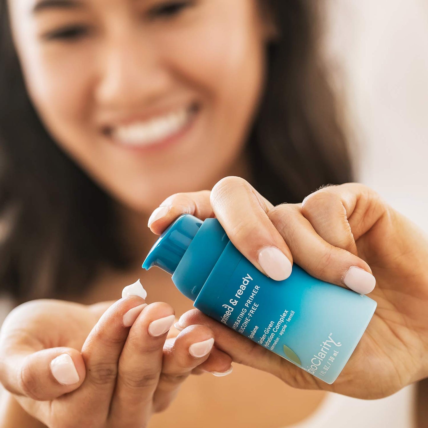 BioClarity Silicone-Free Moisturizing Primer, 100% Vegan, Non-Toxic, Doubles as Everyday Moisturizer, With Squalane, Vitamin E, Lentil & Watermelon Beauty & Personal Care BioClarity