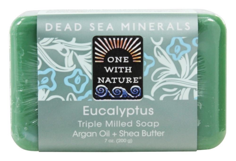 One With Nature Eucalyptus Dead Sea Mineral Soap, 7 Ounce Bar Beauty & Personal Care One With Nature