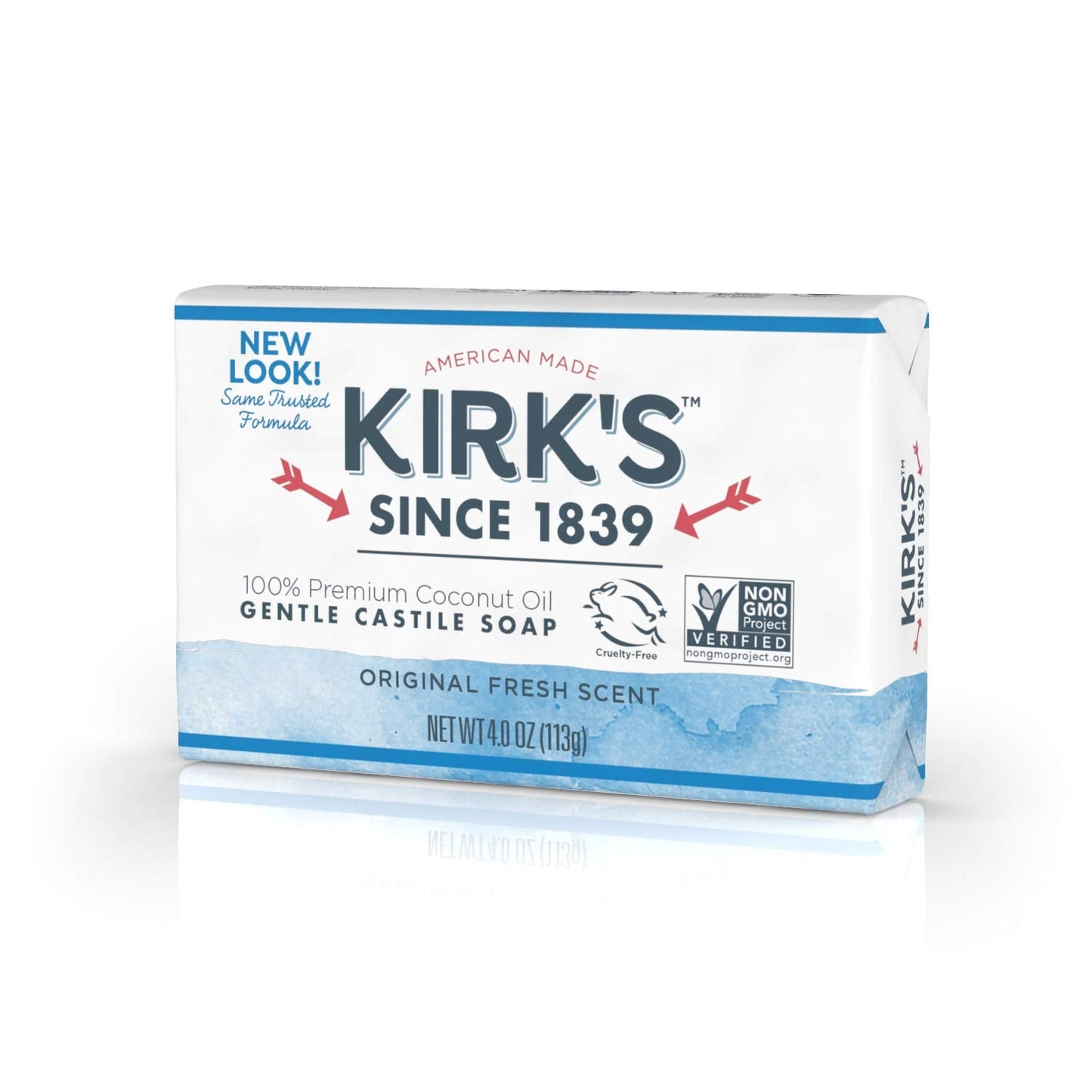 Kirk's Fresh Scent Gentle Castile Soap Beauty & Personal Care Kirk's