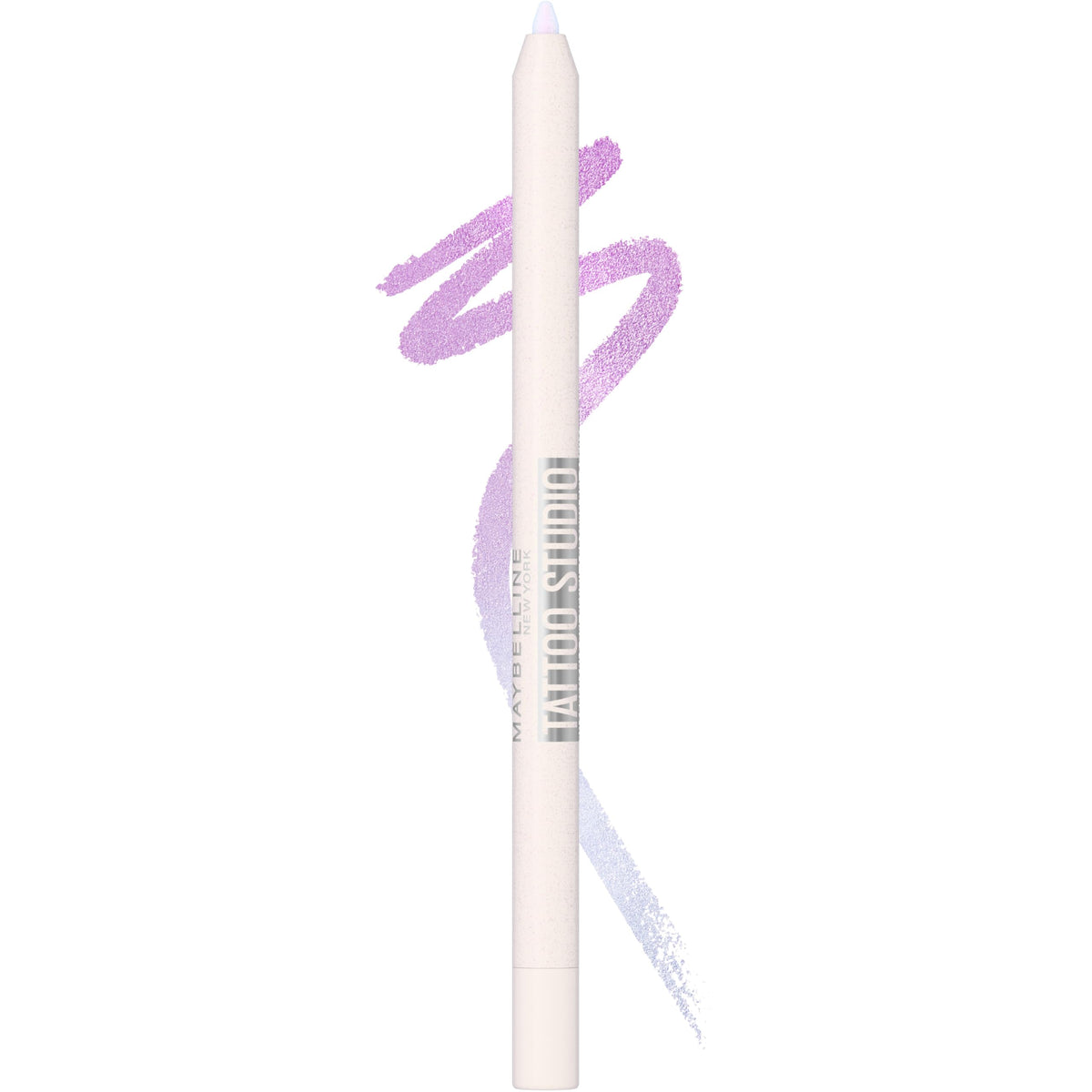 MAYBELLINE Tattoo Studio Long-Lasting Sharpenable Eyeliner Pencil, Glide on Smooth Gel Pigments with 36 Hour Wear, Waterproof, Stardust Chrome, 1