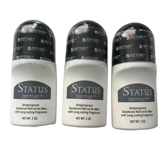 Set 3 Roll-On Deodorant 3 Oz.Set Special For Men Status Beauty and Personal Care Zermat