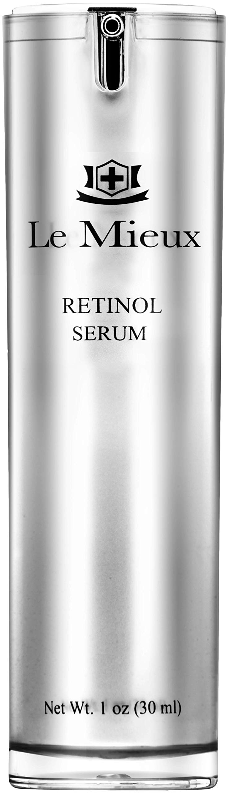 Le Mieux Retinol Serum - Anti Aging 0.5% Retinol Face Serum with Skin Smoothing Peptides, Hyaluronic Acid & Apple Stem Cells to Help Visibly Address Beauty & Personal Care Le Mieux