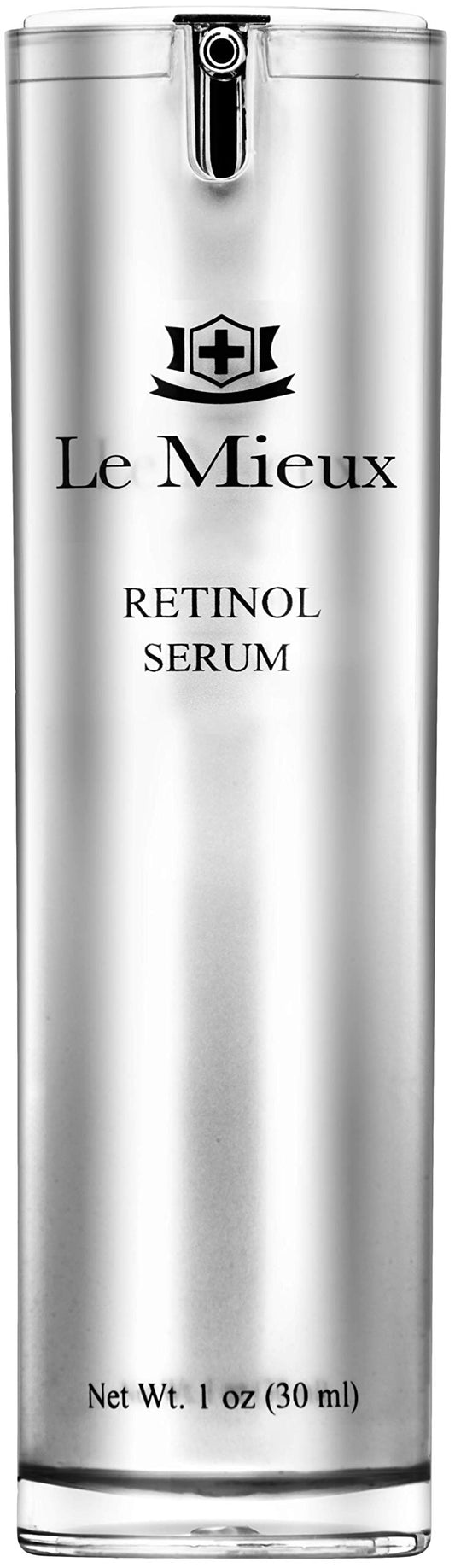 Le Mieux Retinol Serum - Anti Aging 0.5% Retinol Face Serum with Skin Smoothing Peptides, Hyaluronic Acid & Apple Stem Cells to Help Visibly Address Beauty & Personal Care Le Mieux
