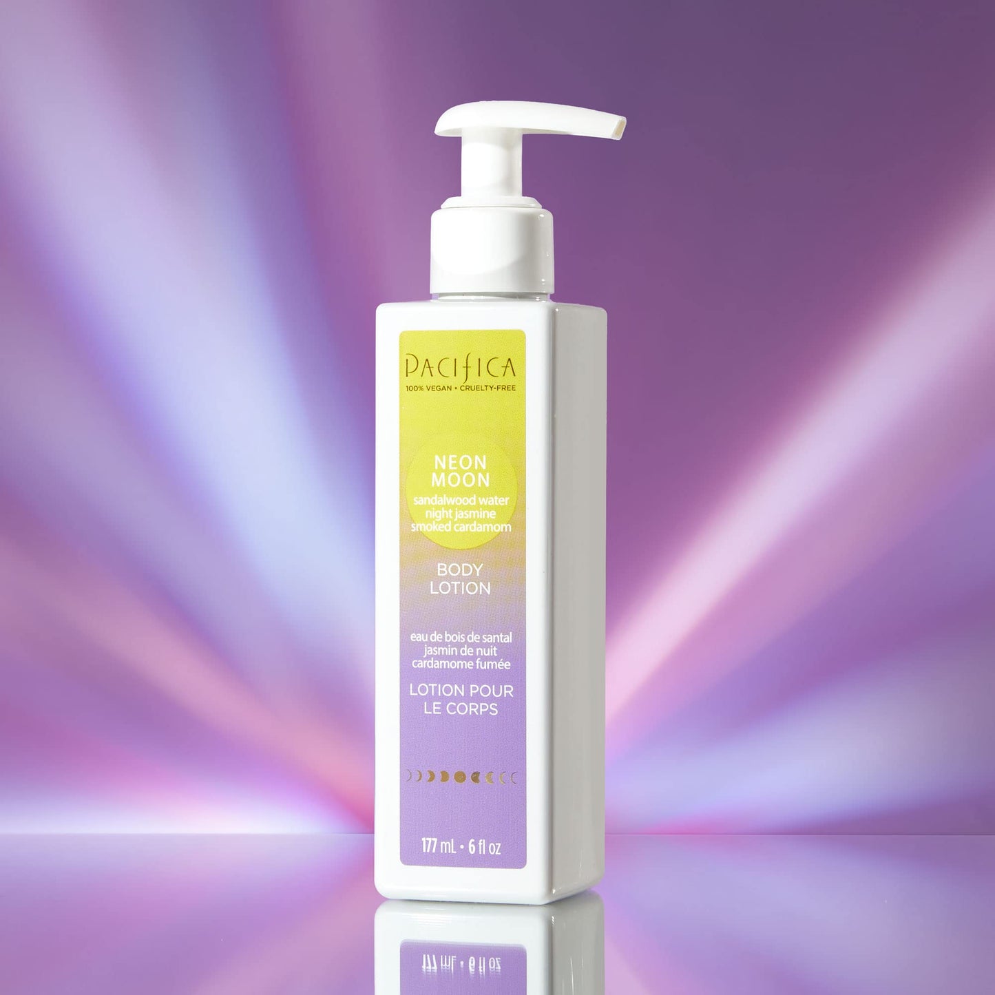 Pacifica Neon Moon Body Lotion - Alluring Sandalwood, Jasmine & Cardamom Scent, Lightweight Hydrating Lotion with Shea Butter & Avocado Oil Beauty & Personal Care Pacifica