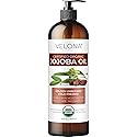 velona Jojoba Oil USDA Certified Organic - 16 fl oz (With Pump) | 100% Pure and Natural | Golden, Unrefined, Cold Pressed, Hexane Free | Moisturizing Beauty & Personal Care velona