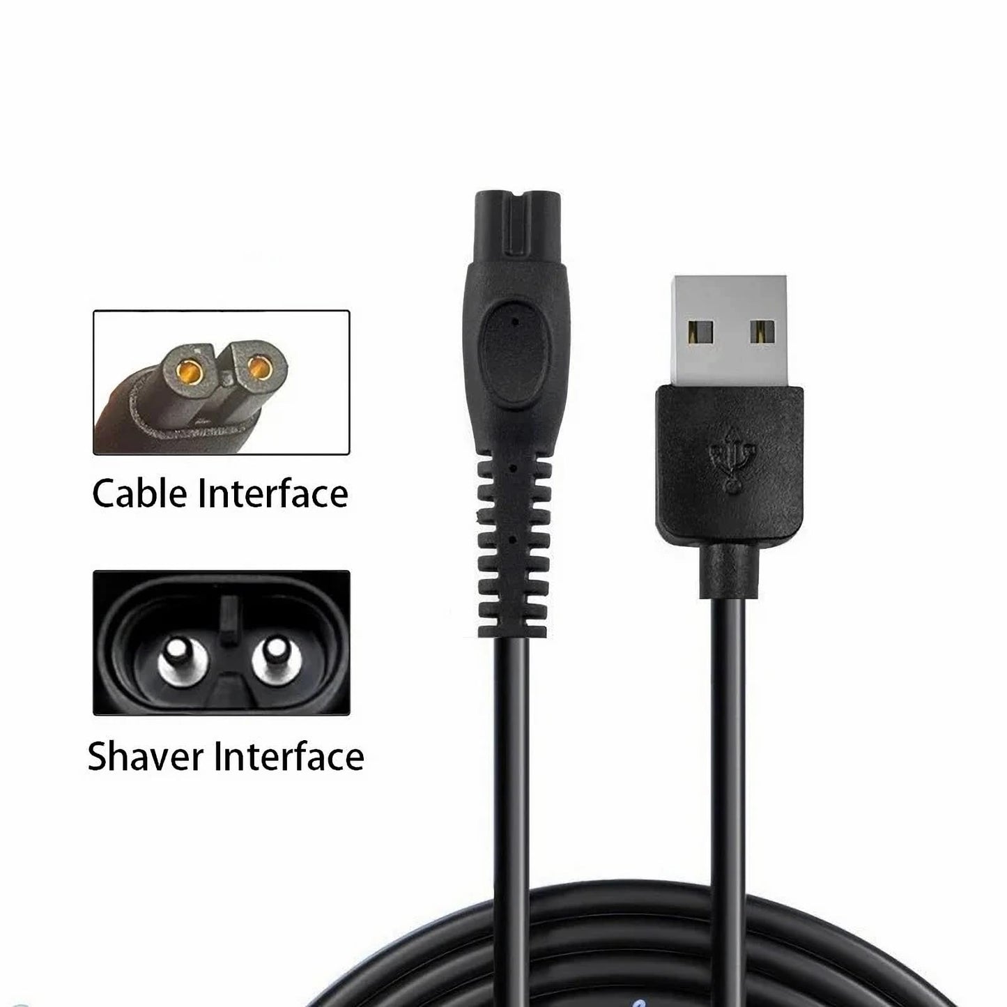 LOVE MEI Charger Cord for Philips Norelco OneBlade QP2724, QP2834, QP1324, MG9510, MG7910, MG5910, X5006,Shaver 2400,3600, 5V USB Charging Cable Beauty and Personal Care LOVE MEI