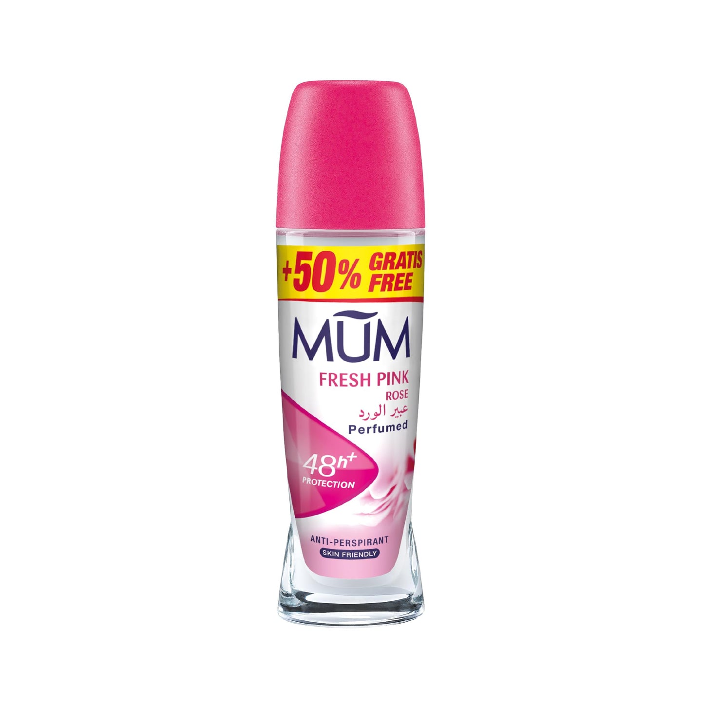 Mum Fresh Pink Roll On Deodorant 50ml Beauty and Personal Care MUM