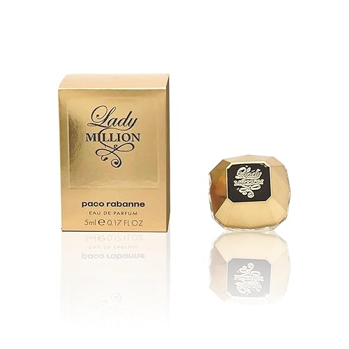 Lady Million Perfume for Women Mini Splash EDP 0.17 Fl oz Beauty & Personal Care paco rabanne