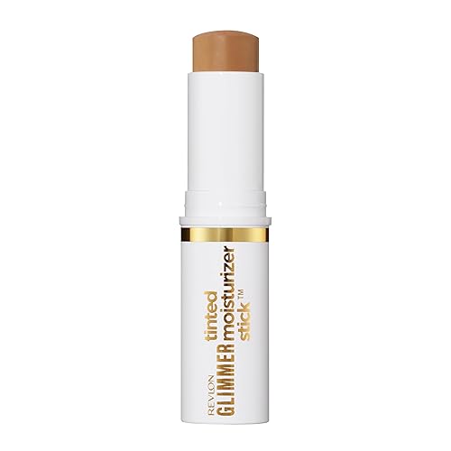 Revlon Glimmer Tinted Moisturizer Stick for Face, Lightweight Foundation, Hydrating Skincare-Infused Makeup, 160 160, 0.31 oz Beauty & Personal Care REVLON