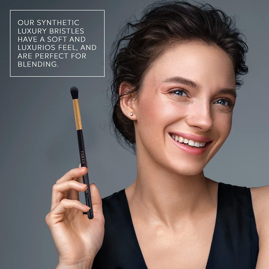 F.A.R.A.H Premium Medium Angled Shading Brush 55E Beauty & Personal Care F.A.R.A.H