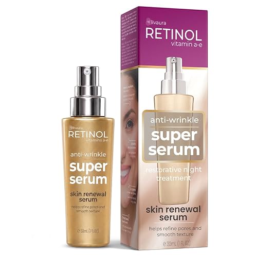 LIVAURA Retinol 6X Super Serum for Women - Anti-Aging Wrinkle Repair Serum Beauty & Personal Care Retinol