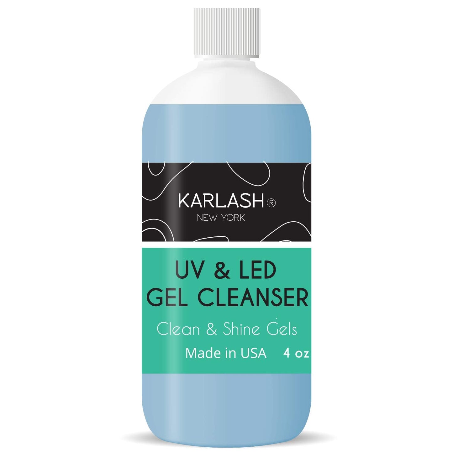 Karlash Max Uv & Led Gel Cleanser for Nails Clean & Shine Gels (4 Ounce) Beauty & Personal Care Karlash