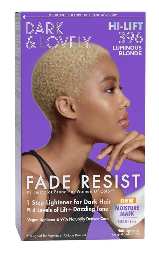 Dark & Lovely Color #396 Luminous Blonde (Pack of 6) Beauty & Personal Care Dark and Lovely